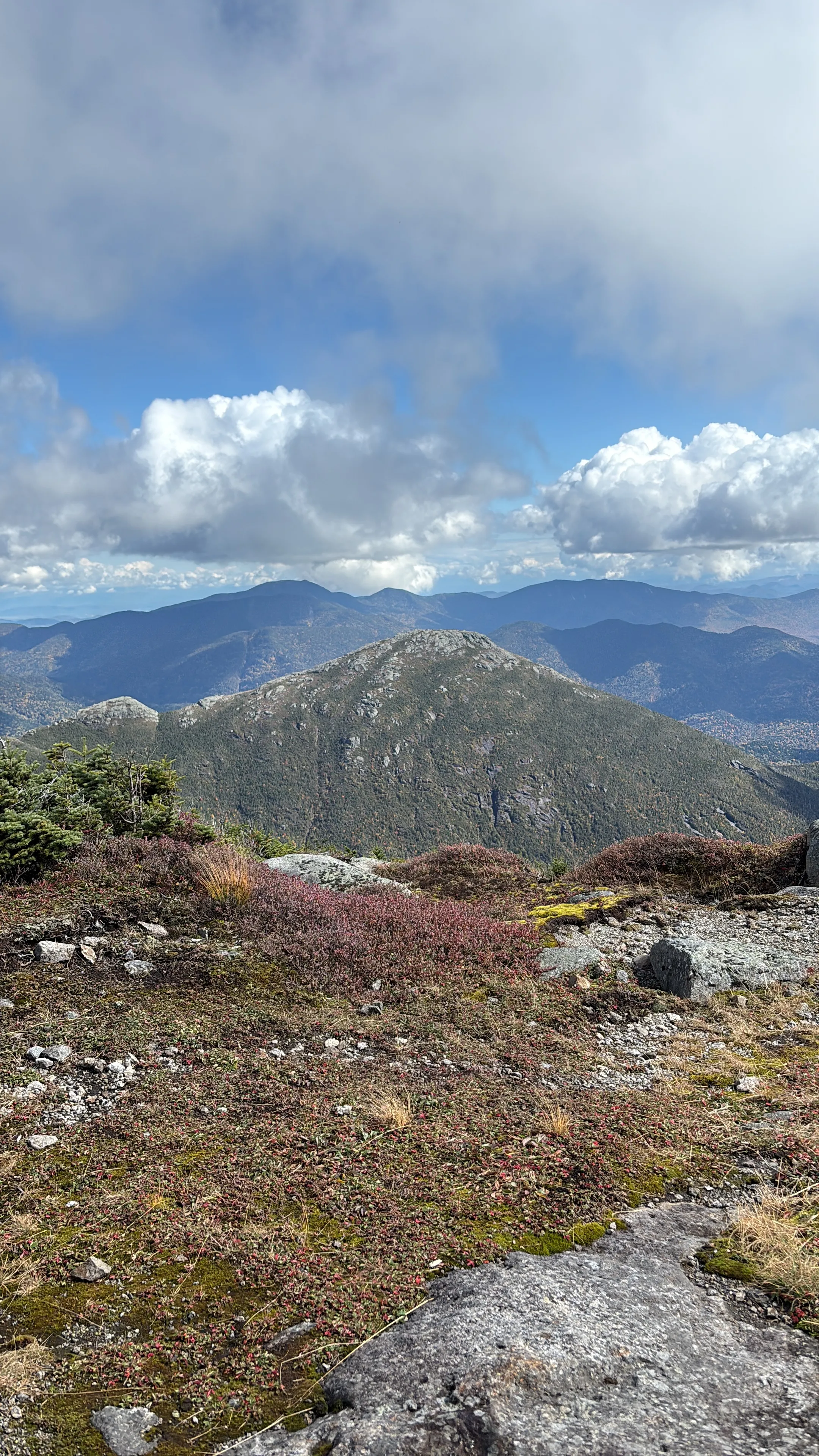 View from the summit of Mount Marcy