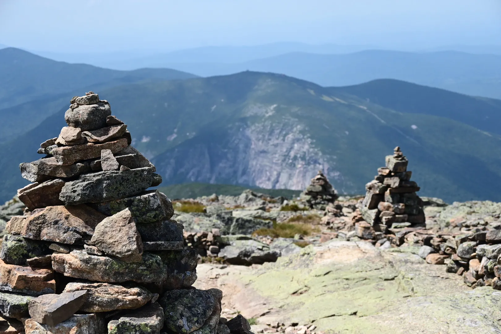 Views from the Bonds View of Cannon Mountain from the Bonds